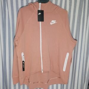 Nike Women's Sportswear Zippered Tech Fleece Sweatshirt